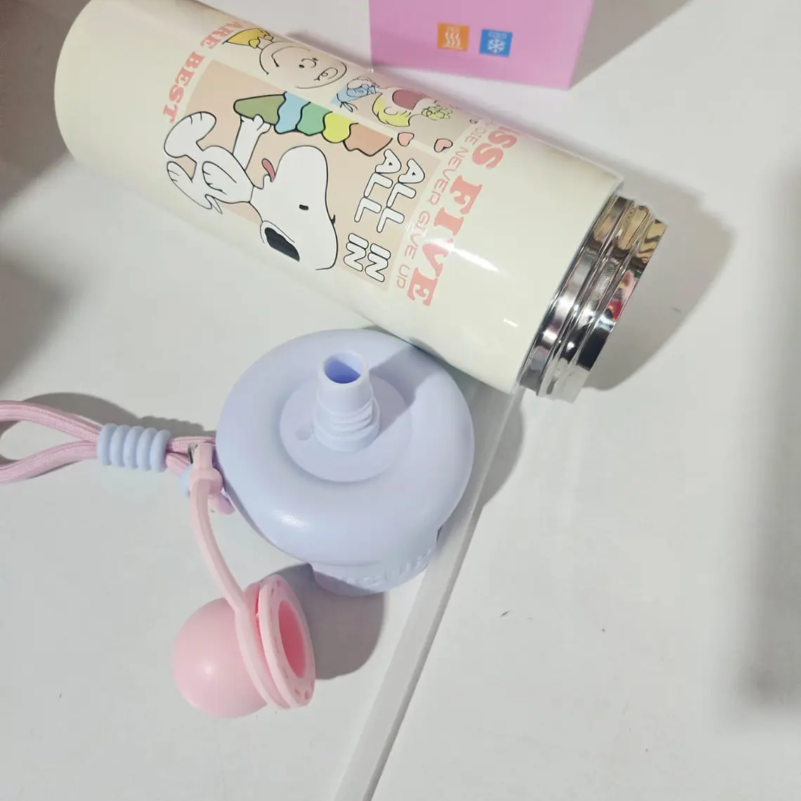 TERMO SNOOPY DE 600ML MOD# SN-123 9