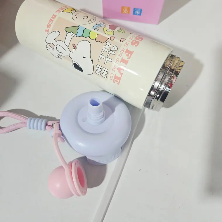 TERMO SNOOPY DE 600ML MOD# SN-123 9