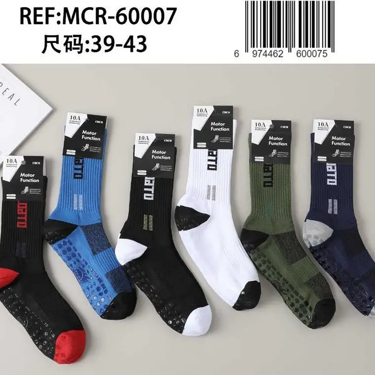CALCETINES DEPORTIVOS PARA CABALLERO MOD# MCR-60007, 09, 11,13, 15 4