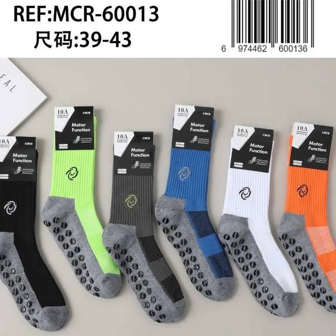 CALCETINES DEPORTIVOS PARA CABALLERO MOD# MCR-60007, 09, 11,13, 15 5