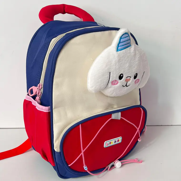 MOCHILITA INFANTIL CON PELUCHE PARA PREESCOLAR MOD# TX-11307 10