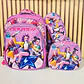 COMBO/MOCHILA DE 3PZ VARIOS PERSONAJES MOD# 164-26 - Miniatura 4