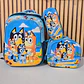 COMBO/MOCHILA DE 3PZ VARIOS PERSONAJES MOD# 164-26 - Miniatura 10