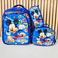 COMBO/MOCHILA DE 3PZ VARIOS PERSONAJES MOD# 164-26 - Miniatura 11