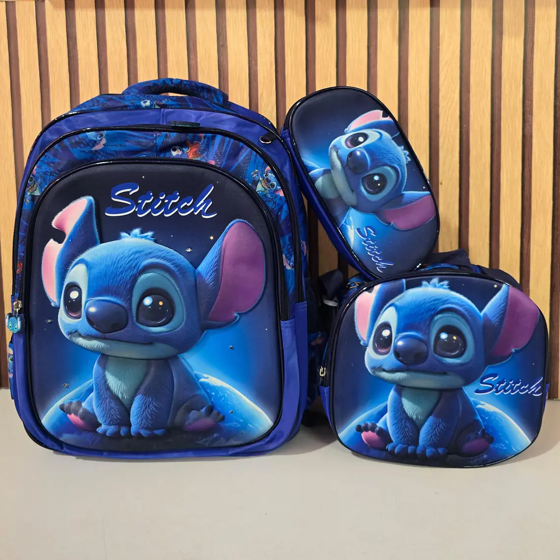 COMBO/MOCHILA DE 3PZ VARIOS PERSONAJES MOD# 164-26 12