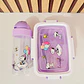 🍲🥤DUO TUPPER CON BOTE DISEÑO SNOOPY MOD# 26-FH-036 - Miniatura 5