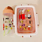🍲🥤DUO TUPPER CON BOTE DISEÑO SNOOPY MOD# 26-FH-036 - Miniatura 4