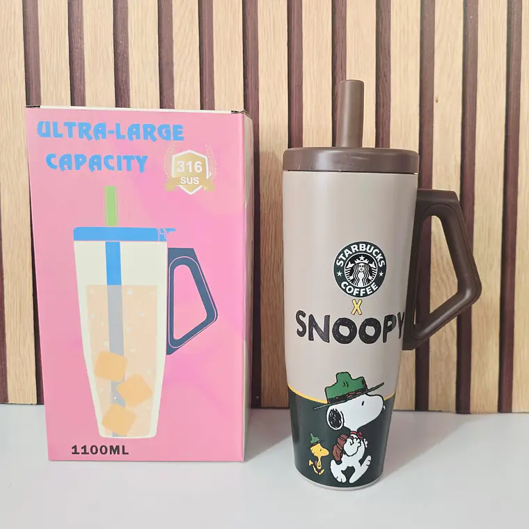 TERMO ESTILO STARBUCKS DE 1100ML 