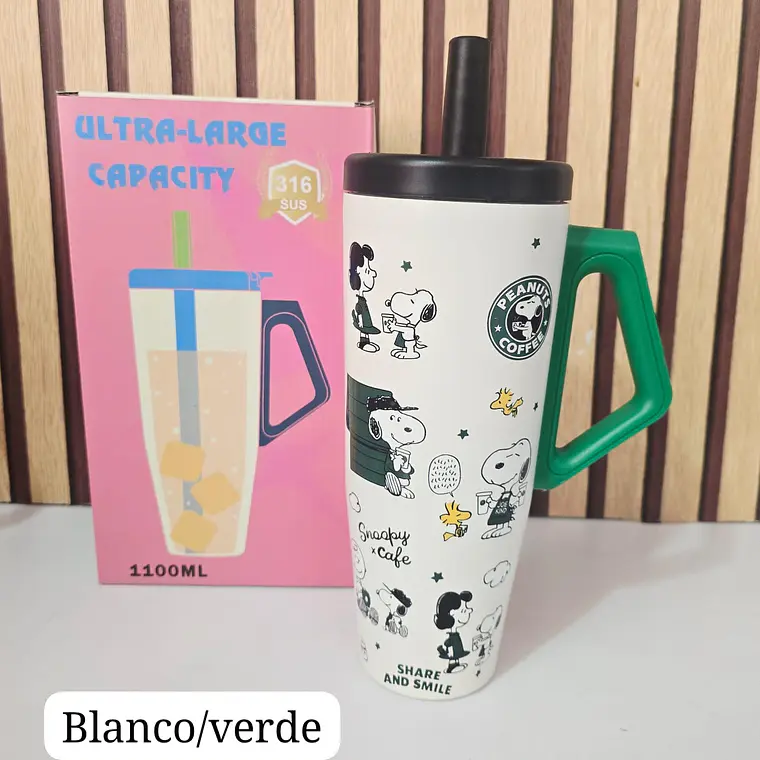 TERMO ESTILO STARBUCKS DE 1100ML 