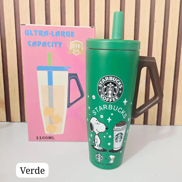 TERMO ESTILO STARBUCKS DE 1100ML 