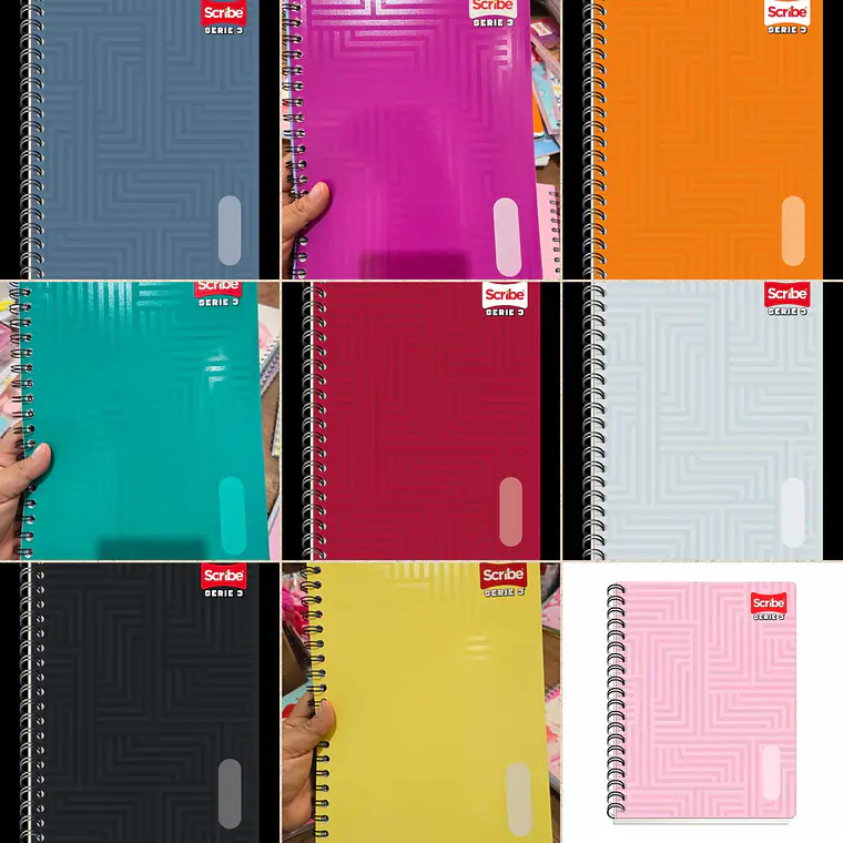 (RAYA ) LIBRETA ESCRIBE SERIE ROFESIONAL CON 100 HOJAS MOD# 9650 3