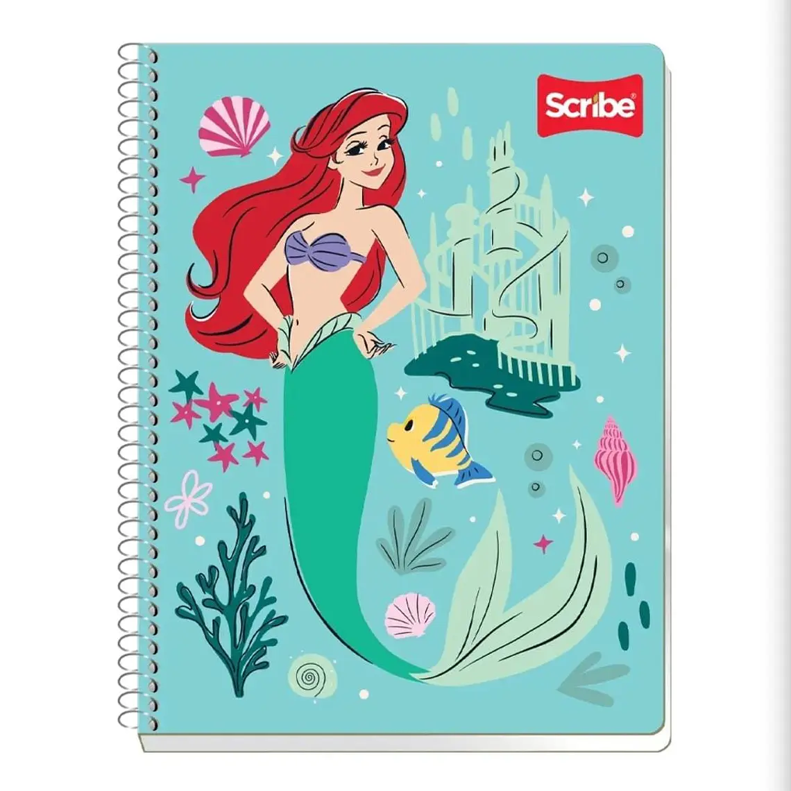 (CUADROS C7) LIBRETA PROFESIONAL DISEÑO PRINCESAS CON 90 HOJAS MOD# 9853 2