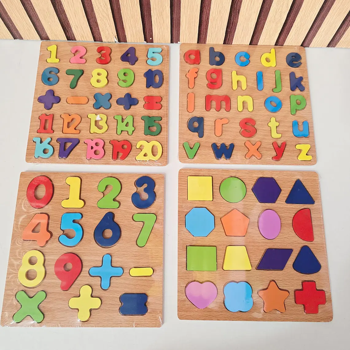 JUEGO DIDÁCTICO DE MADERA MOD# PT-01 1