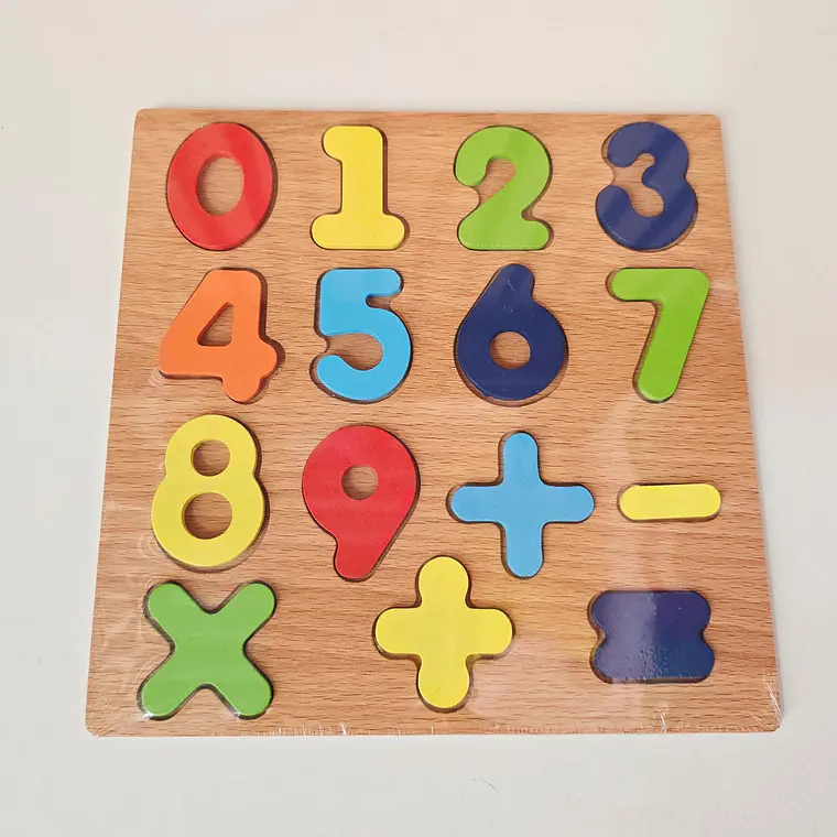 JUEGO DIDÁCTICO DE MADERA MOD# PT-01 2