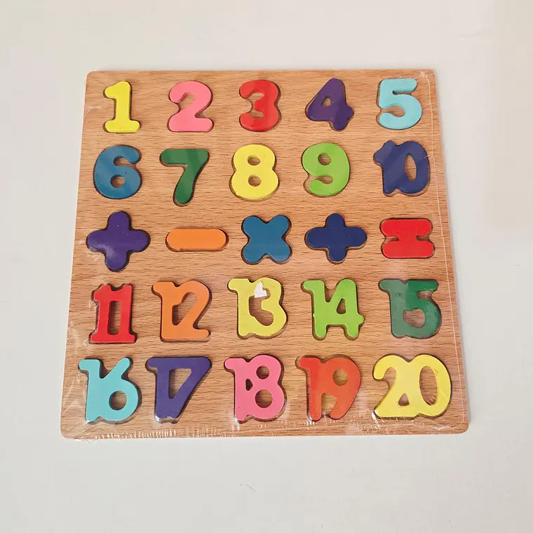 JUEGO DIDÁCTICO DE MADERA MOD# PT-01 5