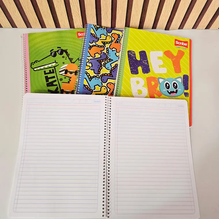 (CUADROS O RAYAS) LIBRETA PROFESIONAL CON ESPIRAL MOD# 7510 Y 7513 4