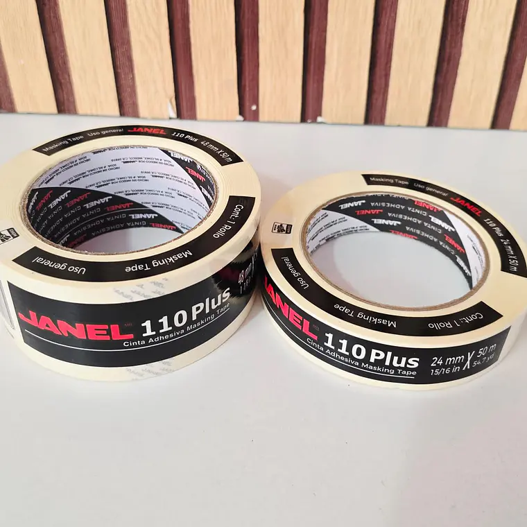 CINTA ADHESIVA MASKING JANEL 110 PLUS (G O CH)  MOD# MCRL 09 Y 22 1