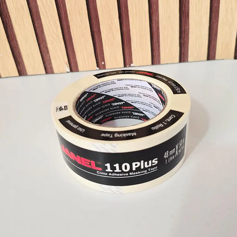 CINTA ADHESIVA MASKING JANEL 110 PLUS (G O CH)  MOD# MCRL 09 Y 22 2