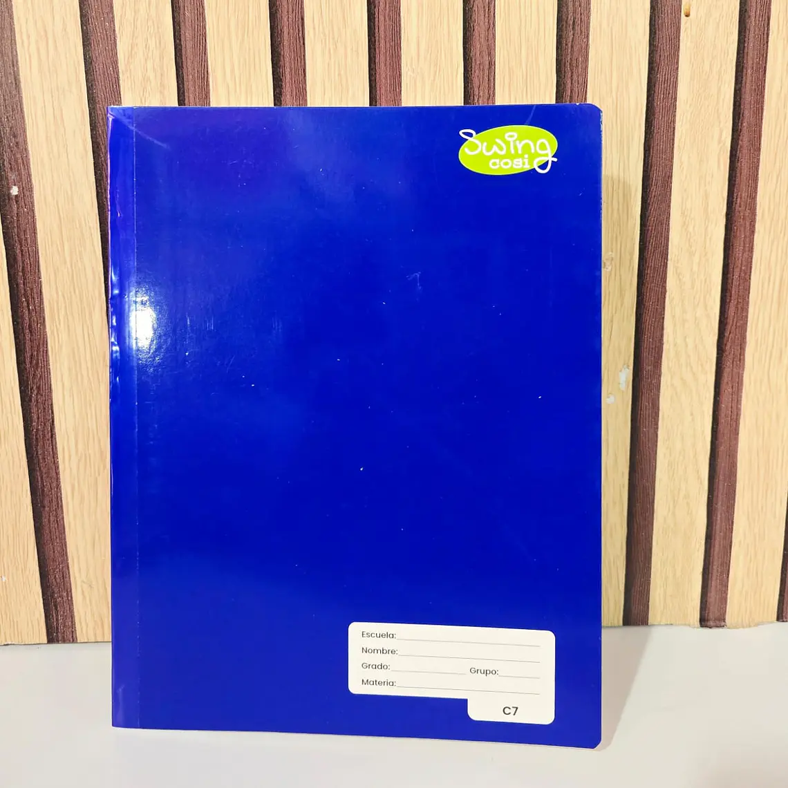(CUADROS #7) LIBRETA COSIDA PROFESIONAL SWING COSI MOD# 08243 7