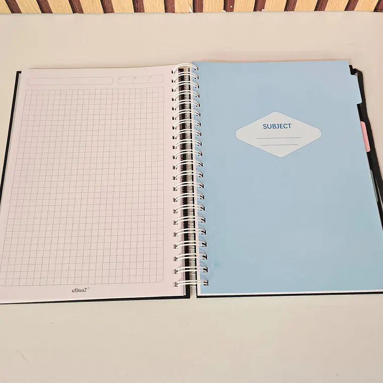 (CUADROS #7) LIBRETA PROFESIONAL CON 200 HOJAS MOD# MBB0078-2 3