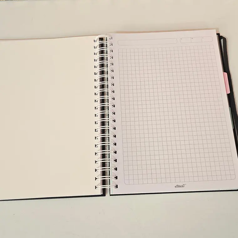 (CUADROS #7) LIBRETA PROFESIONAL CON 200 HOJAS MOD# MBB0078-2 8