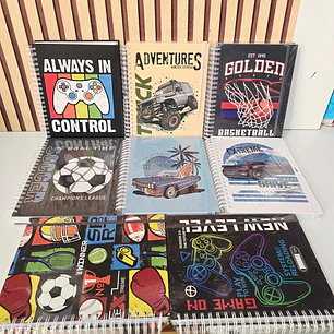 (CUADROS #7) LIBRETA PROFESIONAL CON 200 HOJAS MOD# YC006435-03