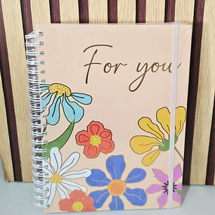 (CUADROS #7) LIBRETA PROFESIONAL CON 200 HOJAS MOD# MNB0077-2
