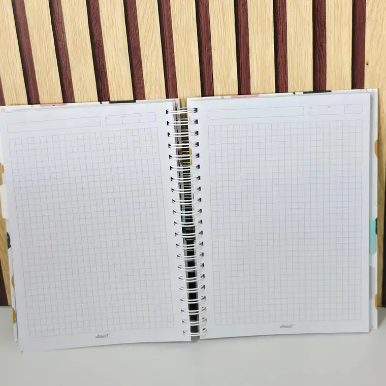(CUADROS #7) LIBRETA PROFESIONAL CON 200 HOJAS MOD# MNB0077-2 13