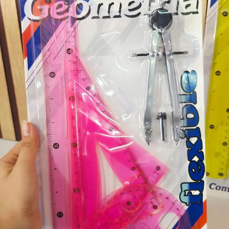 JUEGO GEOMÉTRICO COLORES  (5 PIEZAS) MOD# TK-706C 4