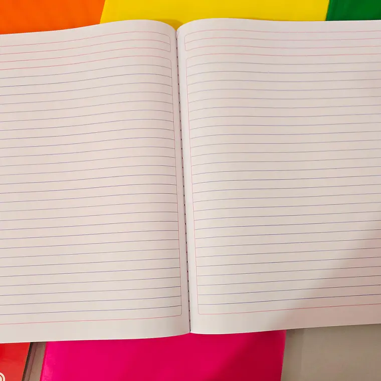 (RAYA) LIBRETA COSIDA DEKO COLORES LISOS MOD# A1130-3 8