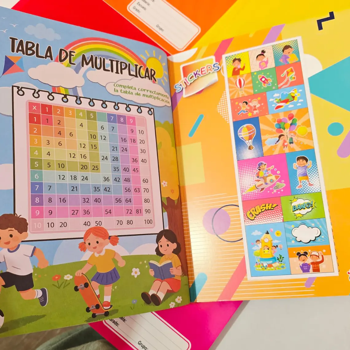 (RAYA) LIBRETA COSIDA DEKO COLORES LISOS MOD# A1130-3 9