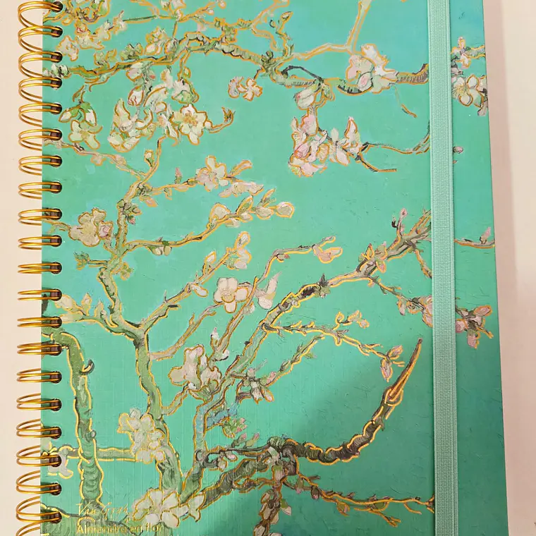(RAYA) LIBRETA PROFESIONAL VANG GOGH CON 200 HOJAS MOD# YC007156 2