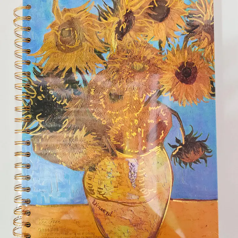 (RAYA) LIBRETA PROFESIONAL VANG GOGH CON 200 HOJAS MOD# YC007156 4