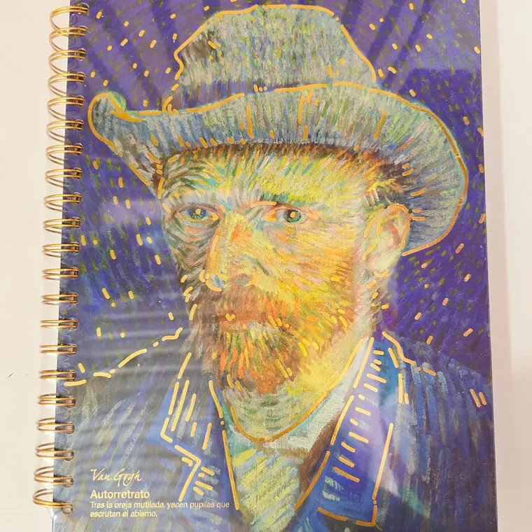 (RAYA) LIBRETA PROFESIONAL VANG GOGH CON 200 HOJAS MOD# YC007156 5
