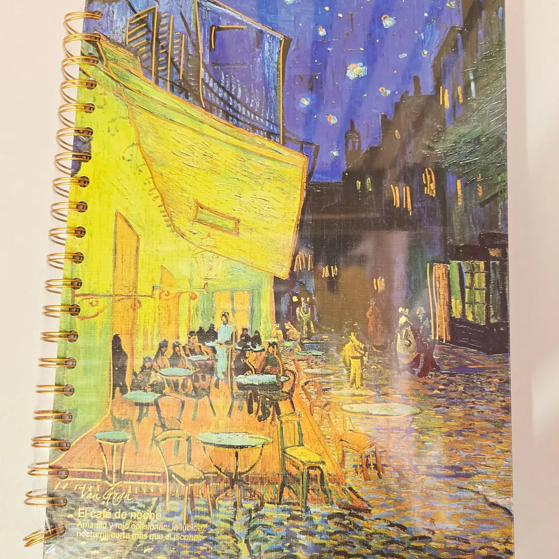 (RAYA) LIBRETA PROFESIONAL VANG GOGH CON 200 HOJAS MOD# YC007156 8