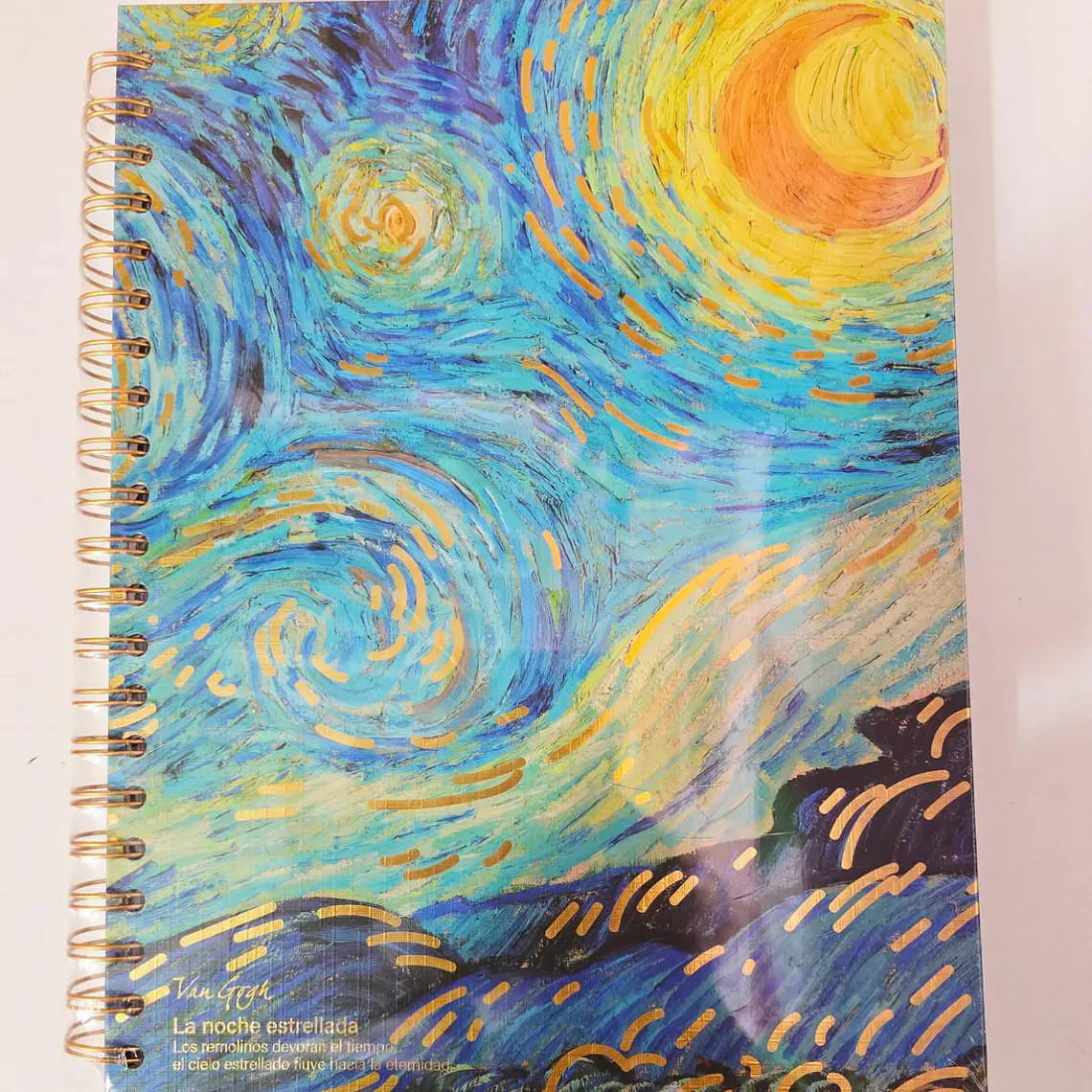 (RAYA) LIBRETA PROFESIONAL VANG GOGH CON 200 HOJAS MOD# YC007156 11