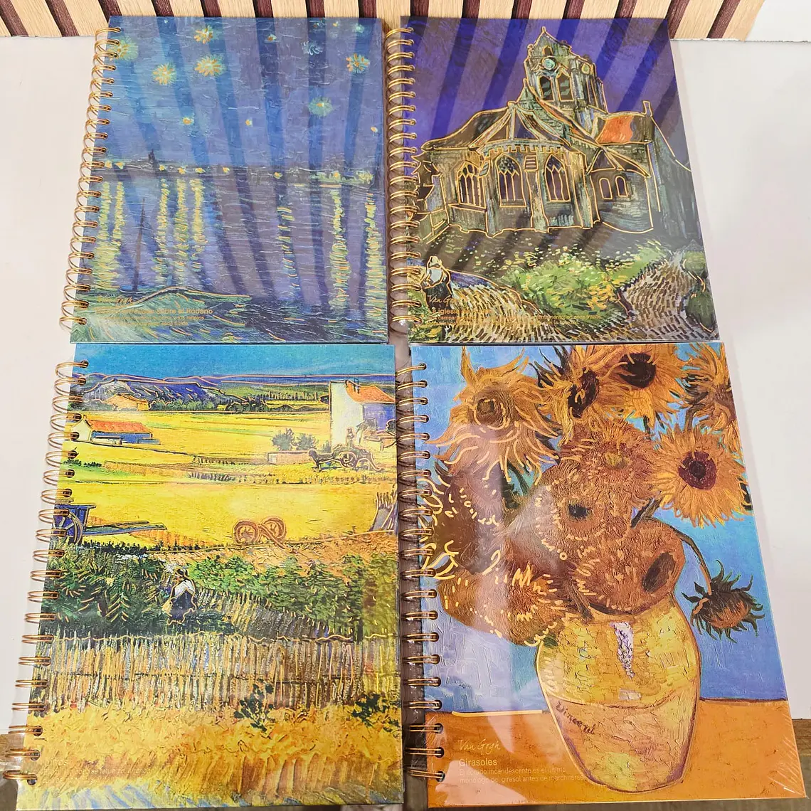 (RAYA) LIBRETA PROFESIONAL VANG GOGH CON 200 HOJAS MOD# YC007156 12