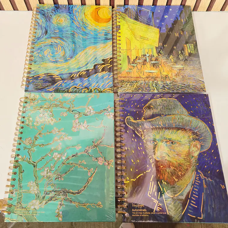 (RAYA) LIBRETA PROFESIONAL VANG GOGH CON 200 HOJAS MOD# YC007156 13