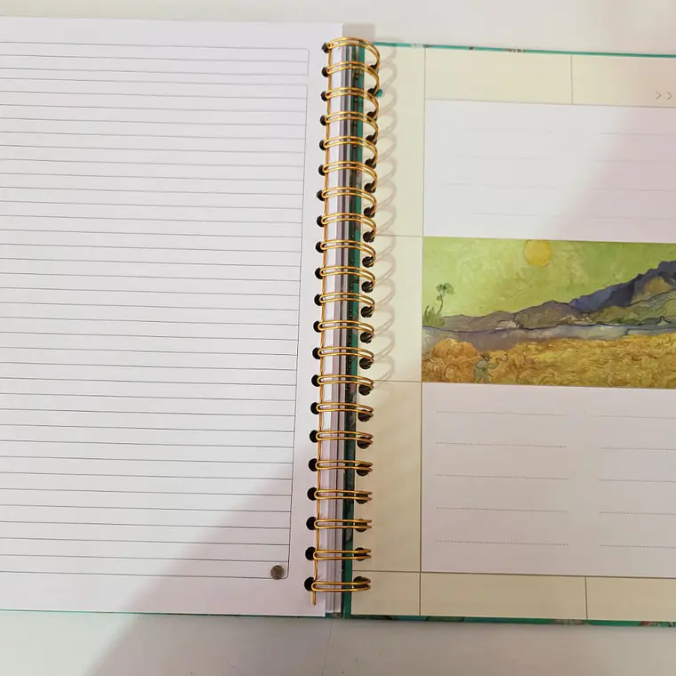 (RAYA) LIBRETA PROFESIONAL VANG GOGH CON 200 HOJAS MOD# YC007156 16