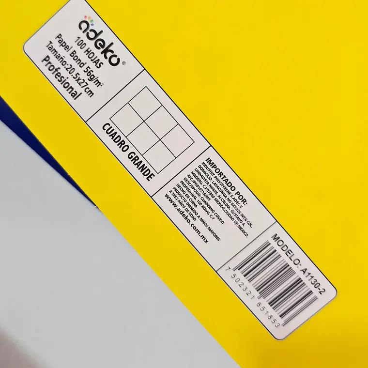(CUADRO #7) LIBRETA COSIDA DEKO COLORES LISOS MOD# A1130-2 8
