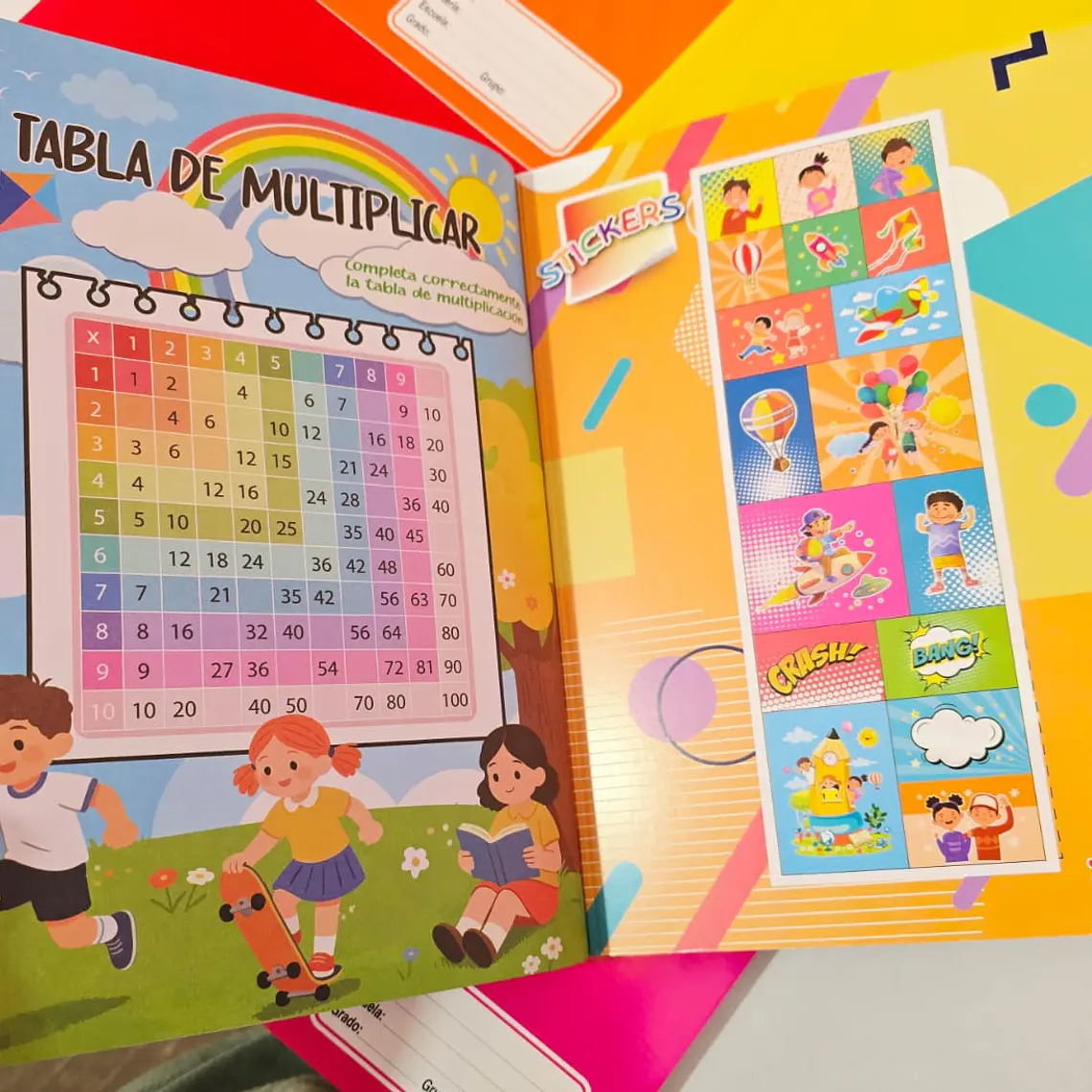 (CUADRO #7) LIBRETA COSIDA DEKO COLORES LISOS MOD# A1130-2 9