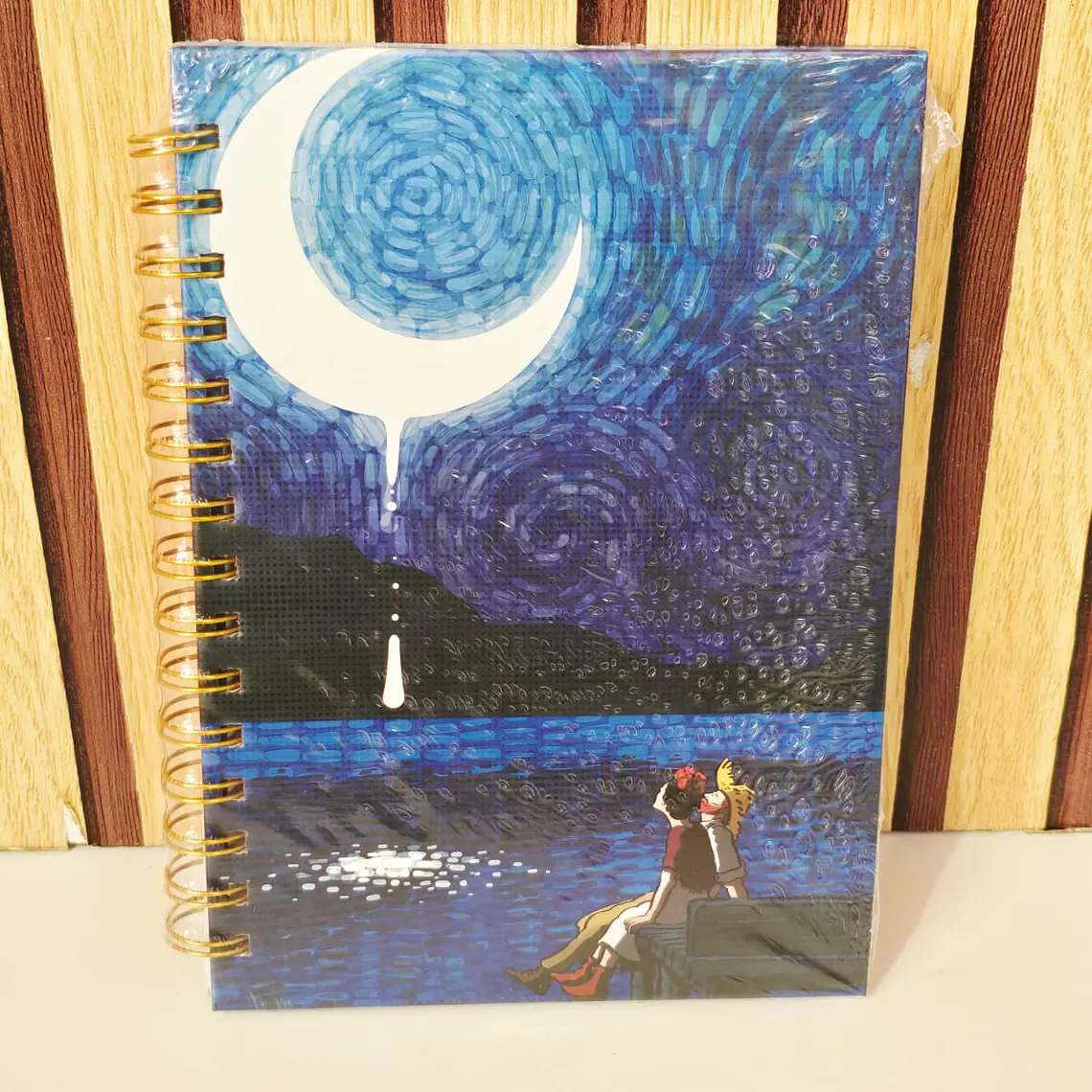 (RAYA) LIBRETA PROFESIONAL VANG GOGH CON 100 HOJAS MOD# MNB0238 6