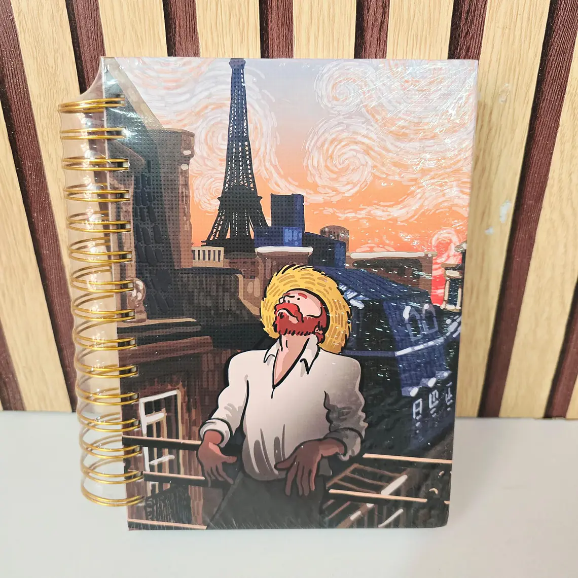 (RAYA) LIBRETA PROFESIONAL CON 200 HOJAS VANG GOGH MOD# MBB0239 4