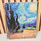 (CUADRO #7) LIBRETA PROFESIONAL VANG GOGH CON 200 HOJAS MOD# YC006437 - Miniatura 4