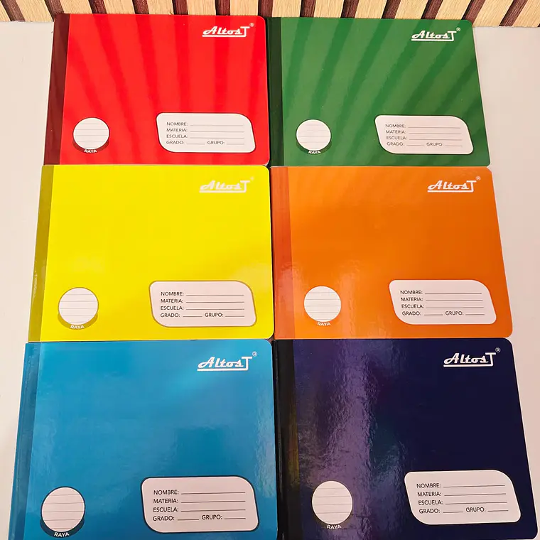 (RAYA) CUADERNO ITALIANO ALTOST CON 100 HOJAS MOD# YC006428 1