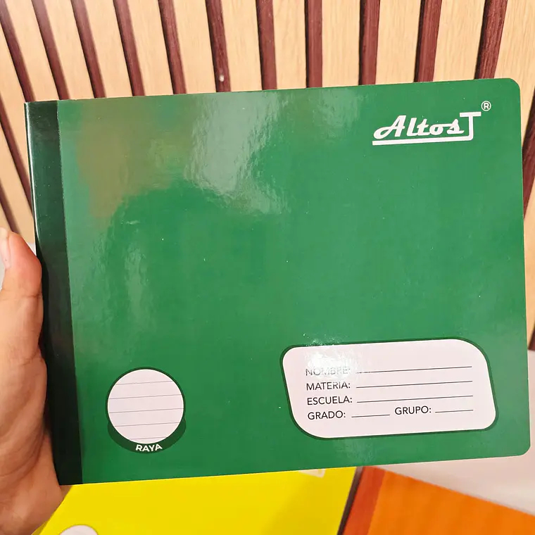 (RAYA) CUADERNO ITALIANO ALTOST CON 100 HOJAS MOD# YC006428 2
