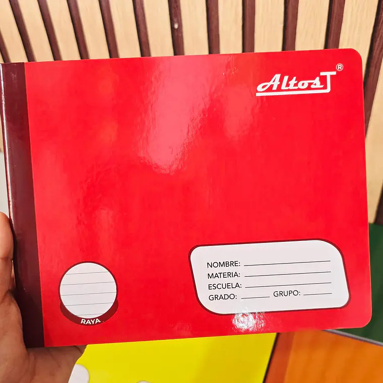 (RAYA) CUADERNO ITALIANO ALTOST CON 100 HOJAS MOD# YC006428 3