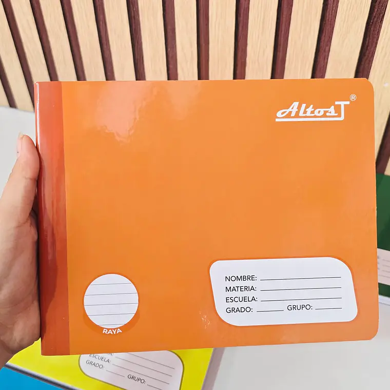 (RAYA) CUADERNO ITALIANO ALTOST CON 100 HOJAS MOD# YC006428 4