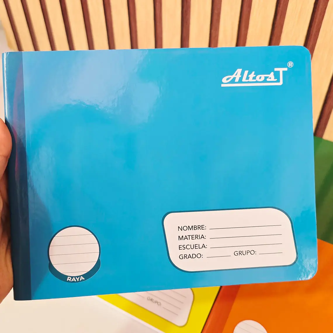 (RAYA) CUADERNO ITALIANO ALTOST CON 100 HOJAS MOD# YC006428 7