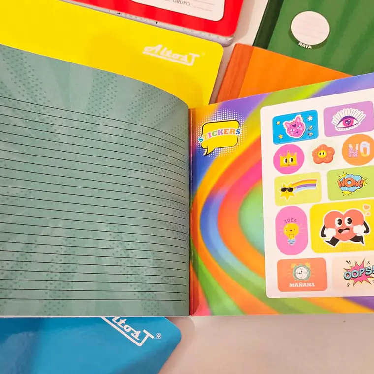 (RAYA) CUADERNO ITALIANO ALTOST CON 100 HOJAS MOD# YC006428 10